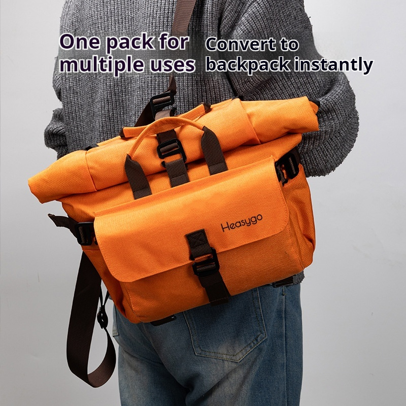 Waterproof Cycling Commute - Heasygo Vintage Bicycle Handlebar Bag Waterproof