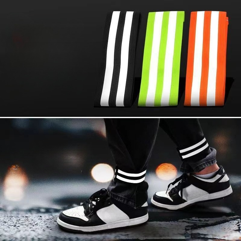 Cycling Commute Pants - Reflective Bike Leg Band for men