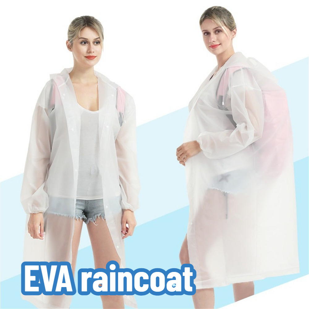 Reusable Thickened Adult Rainc - Cycling Commuter Rain Gear บทวิจารณ์และราคา