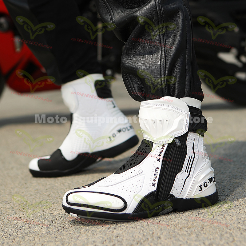 Summer New Motorcycle Boots An - Cycling Shoes For Commute บทวิจารณ์และราคา