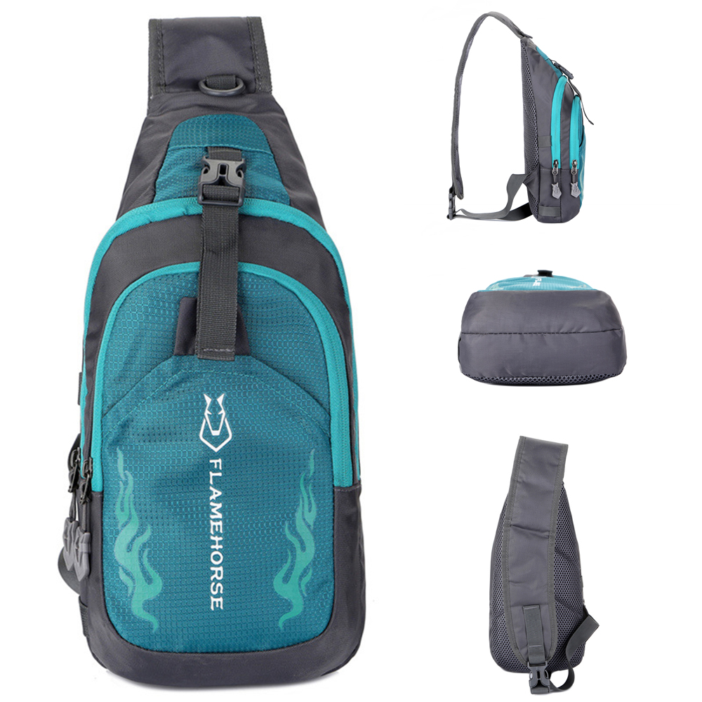 Men Sling Backpack Chest Cross - Cycling Commuter Backpack Waterproof บทวิจารณ์และราคา