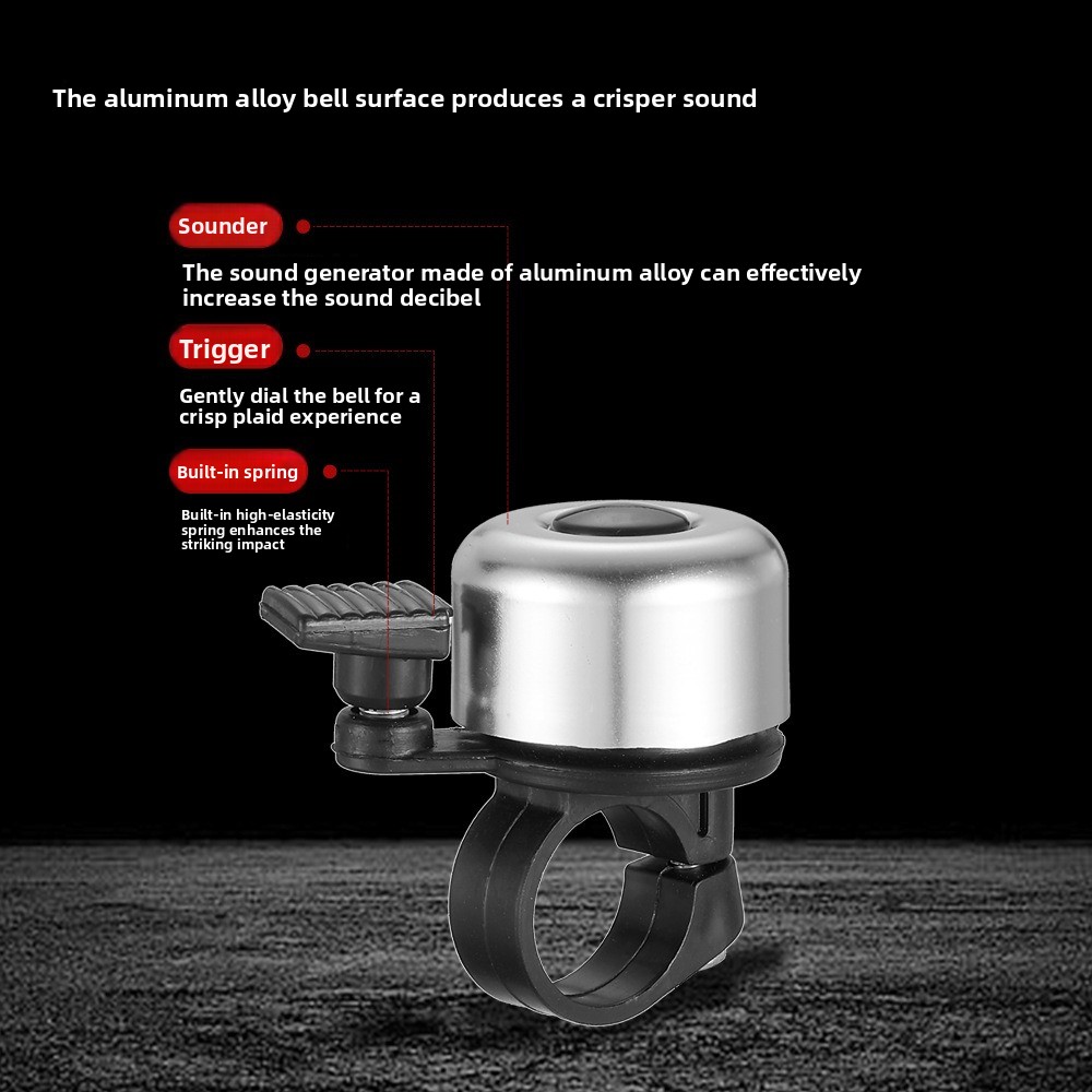 Bicycle Bell Alloy for Safety  - Bell Handlebar Ring บทวิจารณ์และราคา