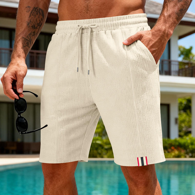 Summer Casual Loose Men's Beac - Cycling Shorts For Commute บทวิจารณ์และราคา