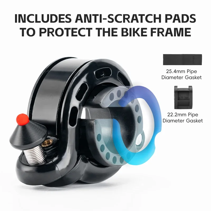 ROCKBROS Bike Bell Cycling Lou - Bell Handlebar Ring บทวิจารณ์และราคา