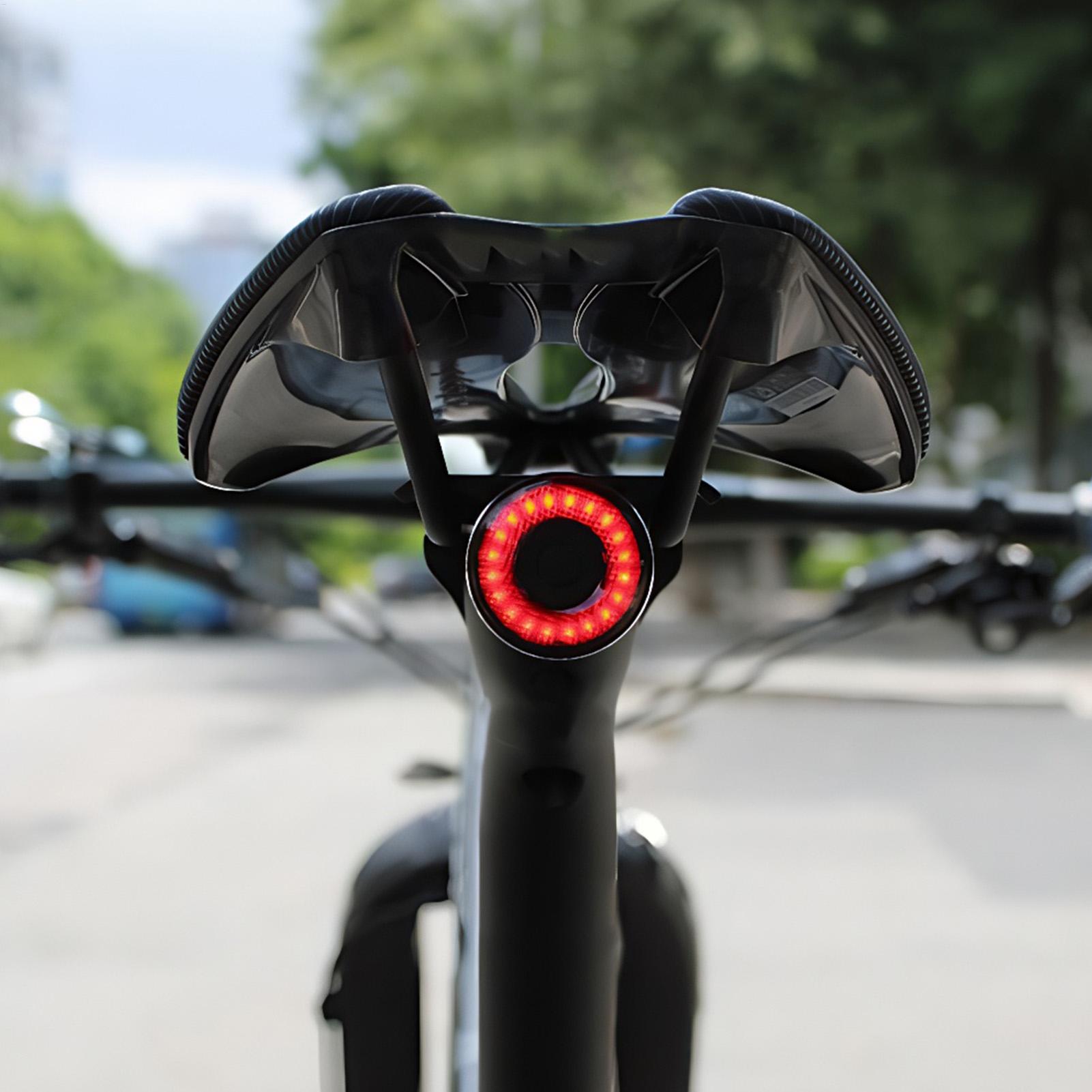 Bicycle Brake Light Smart Bike - Cycling Commuting บทวิจารณ์และราคา