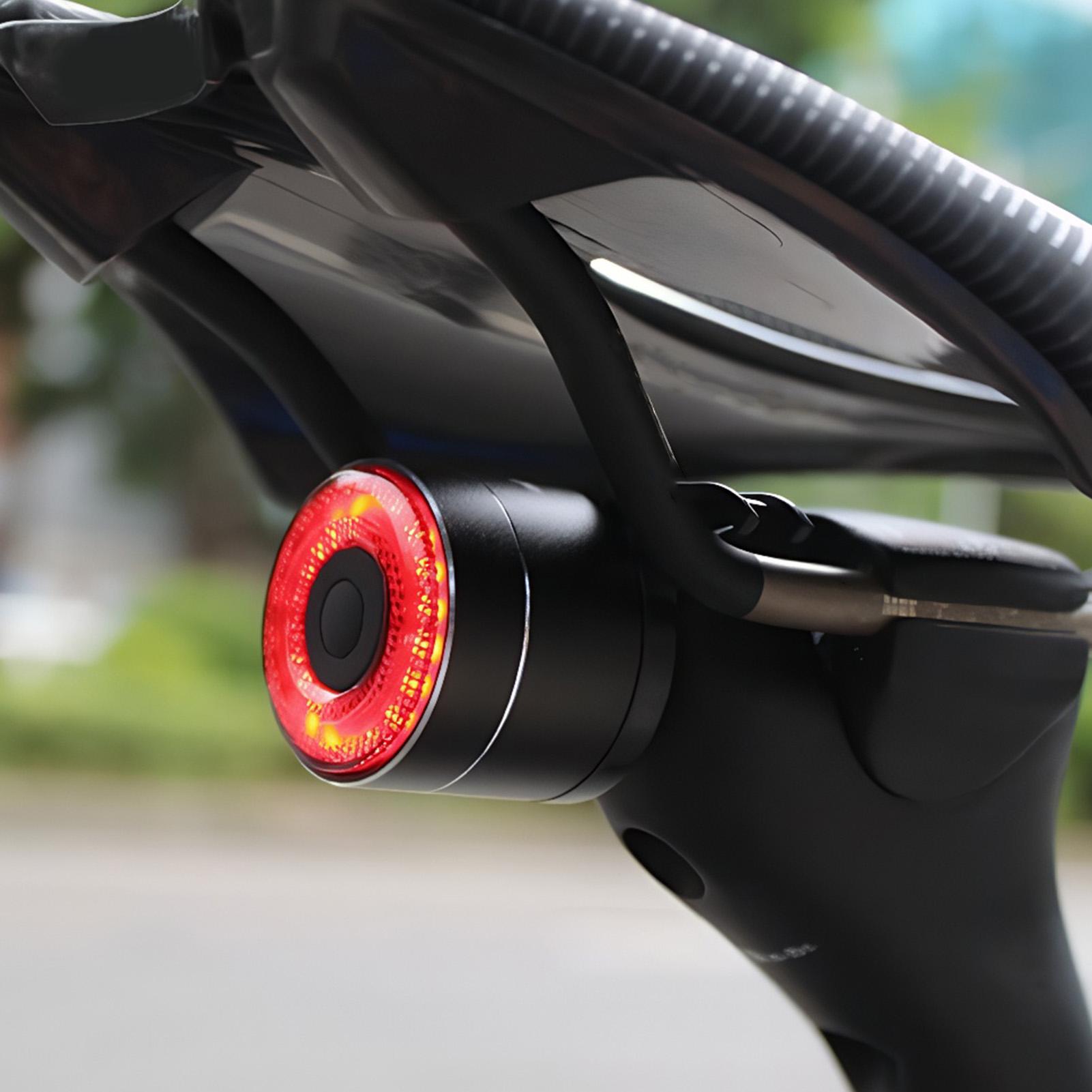 Bicycle Brake Light Smart Bike - Cycling Commuting บทวิจารณ์และราคา