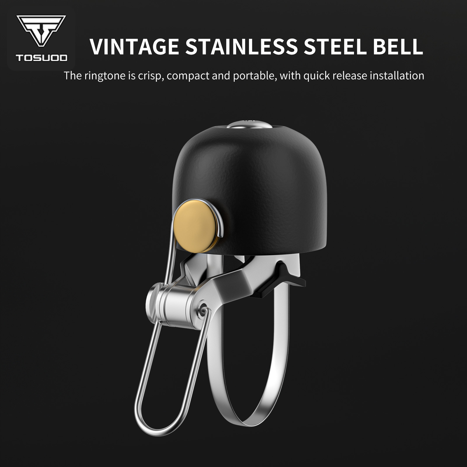 Bicycle Bell Retro Classical C - Bell Handlebar Ring บทวิจารณ์และราคา