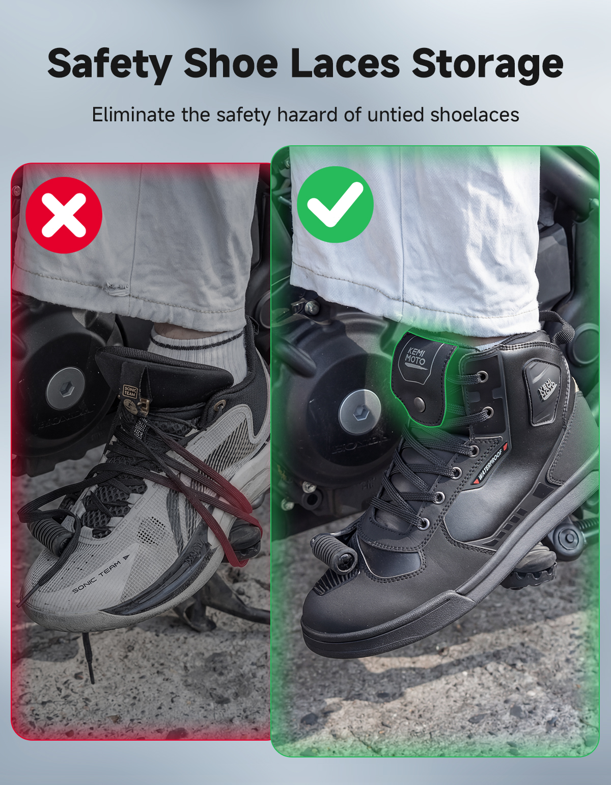 KEMIMOTO Men's Motorcycle Ridi - Cycling Shoes For Commute บทวิจารณ์และราคา