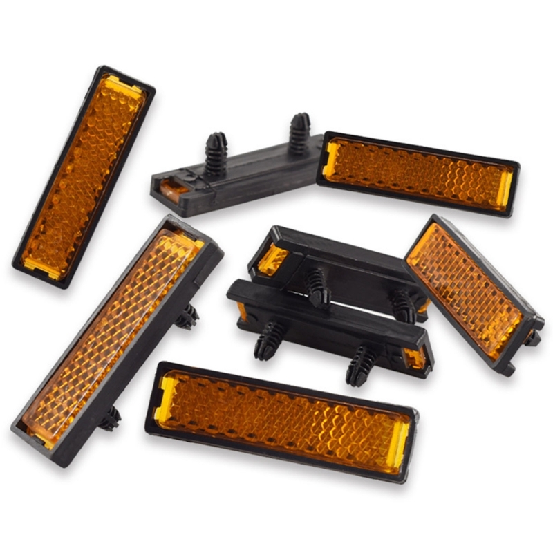 8Pcs/Set Pedal Reflector Reinf - Spoke Reflector Set บทวิจารณ์และราคา