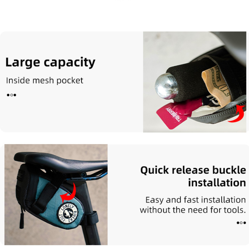 ULAC Cycling Seat Bag 0.6/1/1. - Cycling Commuter Backpack Waterproof บทวิจารณ์และราคา