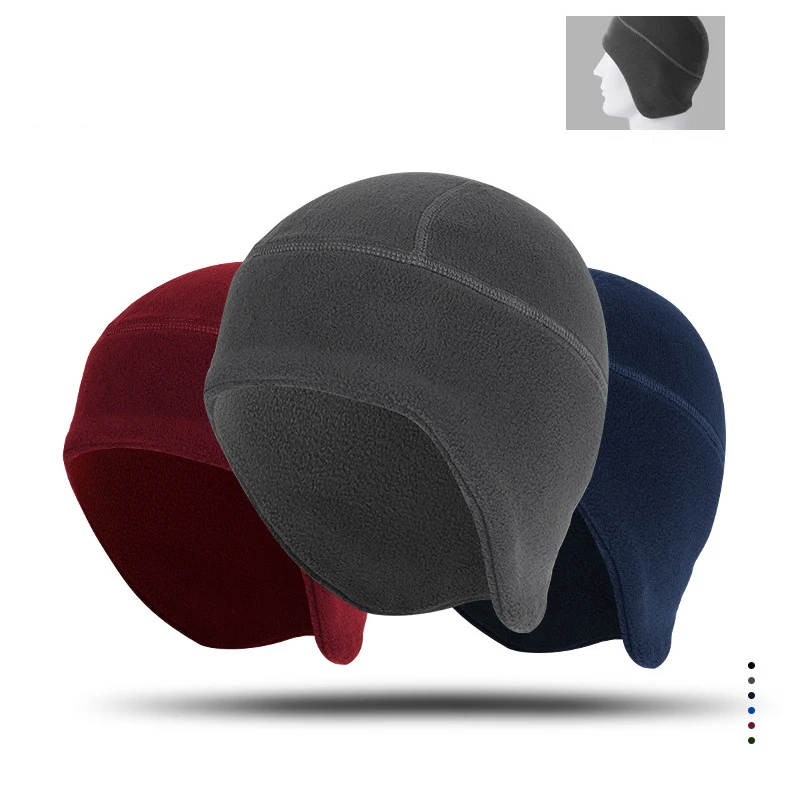 Fleece Earflap Hat Cycling Aut - Winter Cycling Commute บทวิจารณ์และราคา