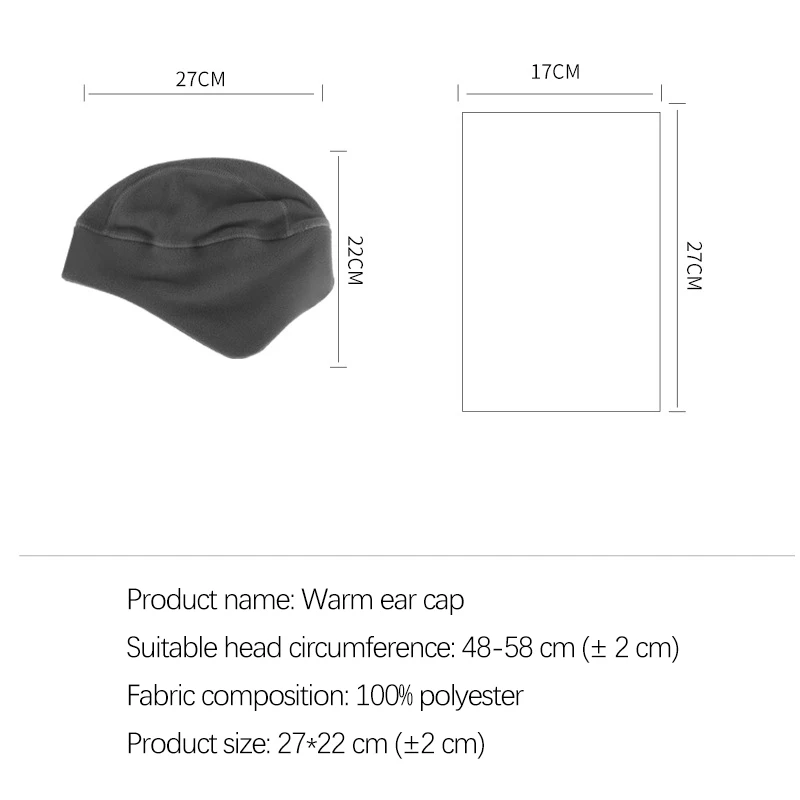 Fleece Earflap Hat Cycling Aut - Winter Cycling Commute บทวิจารณ์และราคา