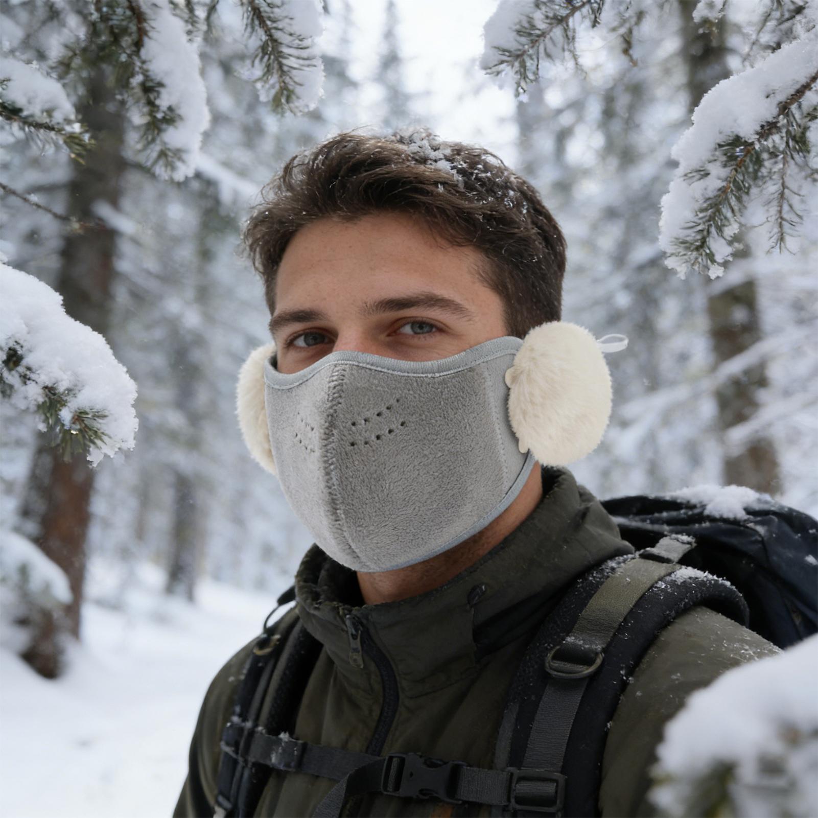 Face Covering For Dust Thermal - Winter Cycling Commute บทวิจารณ์และราคา