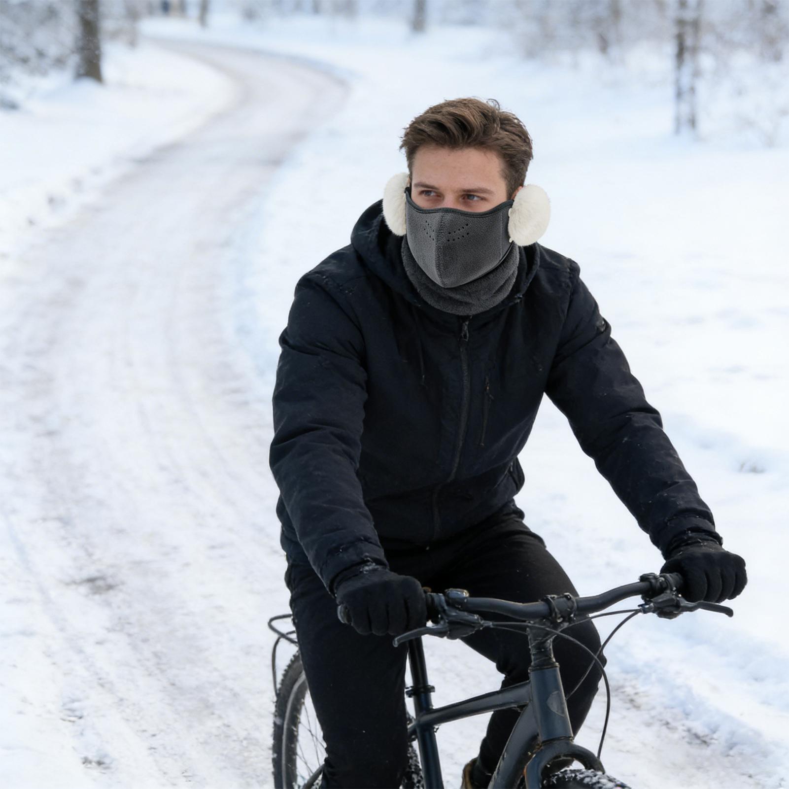 Face Covering For Dust Thermal - Winter Cycling Commute บทวิจารณ์และราคา