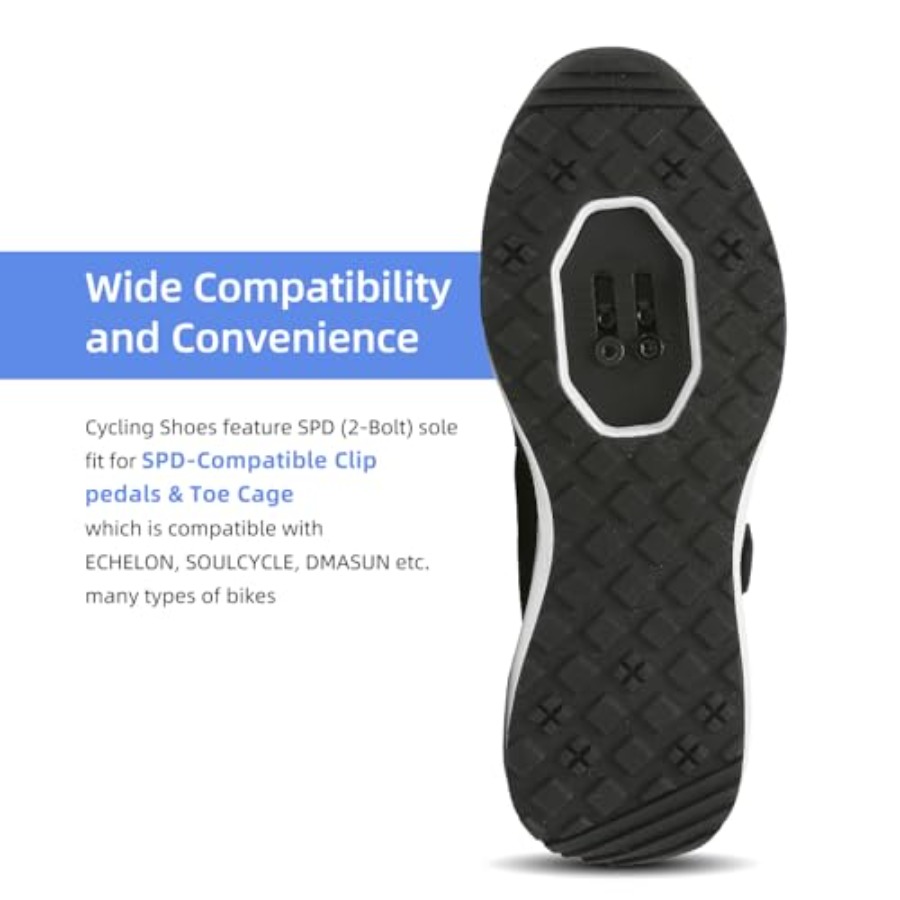 Men's Indoor Cycling Shoes Com - Cycling Shoes For Commute บทวิจารณ์และราคา