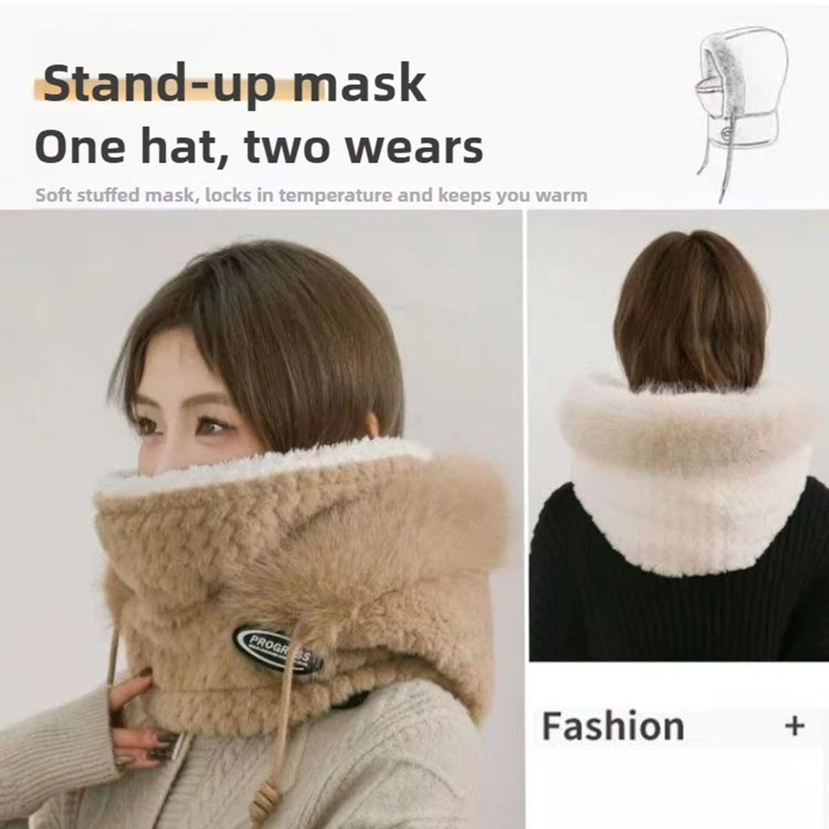 Winter Outdoor Warm and Thick  - Winter Cycling Commute บทวิจารณ์และราคา