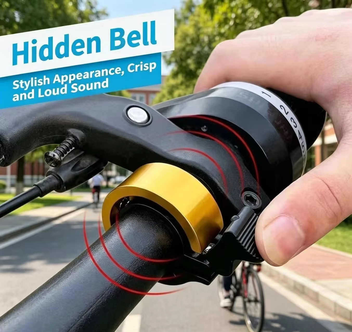 2026 Hot Bicycle Bell with Lou - Bell Handlebar Ring บทวิจารณ์และราคา