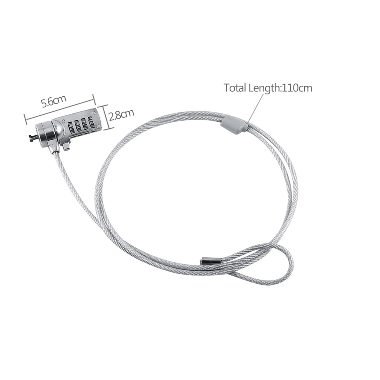Laptop Theft Deterrent Laptop  - Chain Lock Combination บทวิจารณ์และราคา