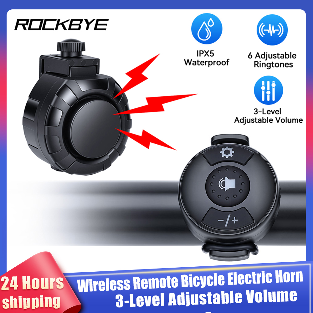 Rockbye Bike Electric Bell Rec - Bell Handlebar Ring บทวิจารณ์และราคา