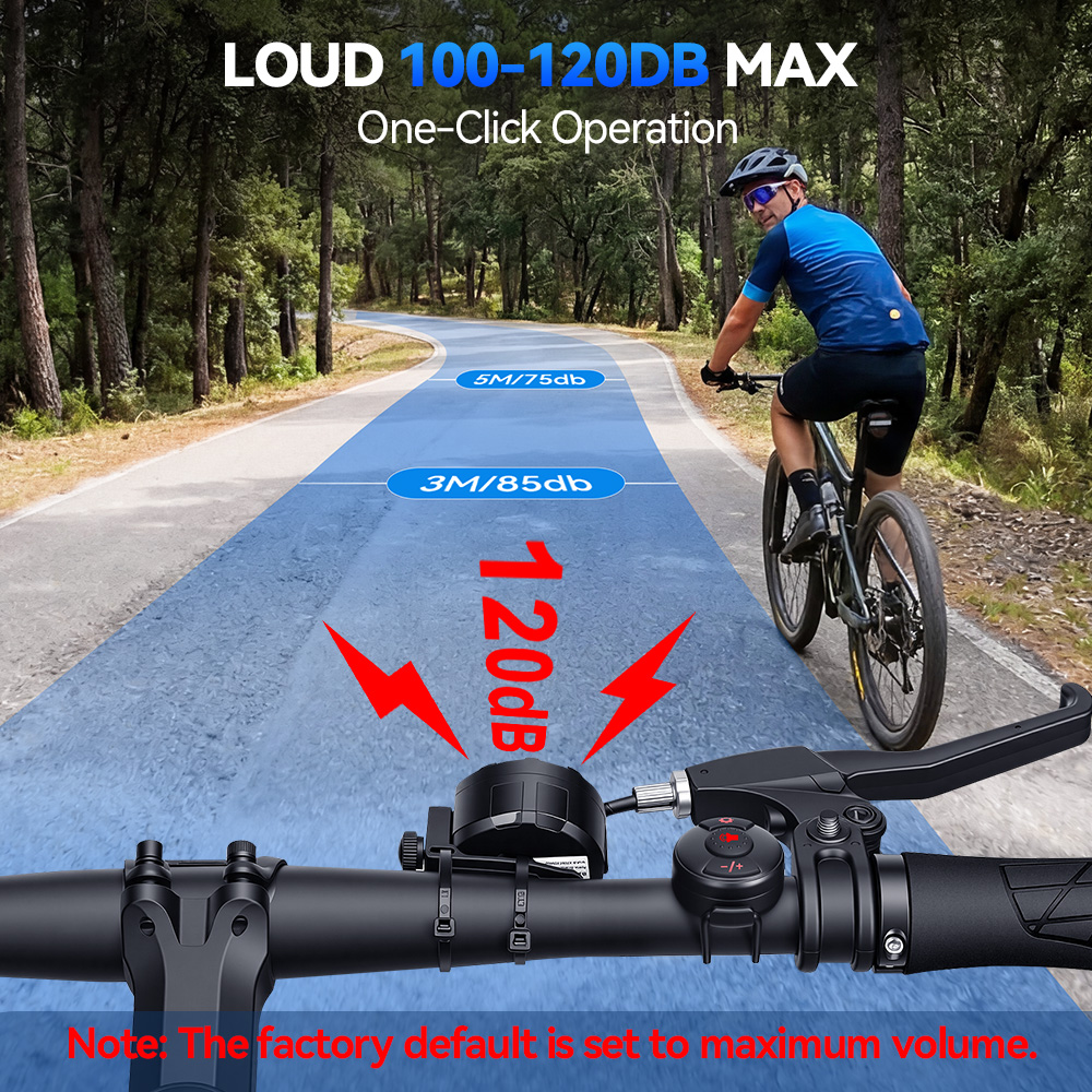 Rockbye Bike Electric Bell Rec - Bell Handlebar Ring บทวิจารณ์และราคา