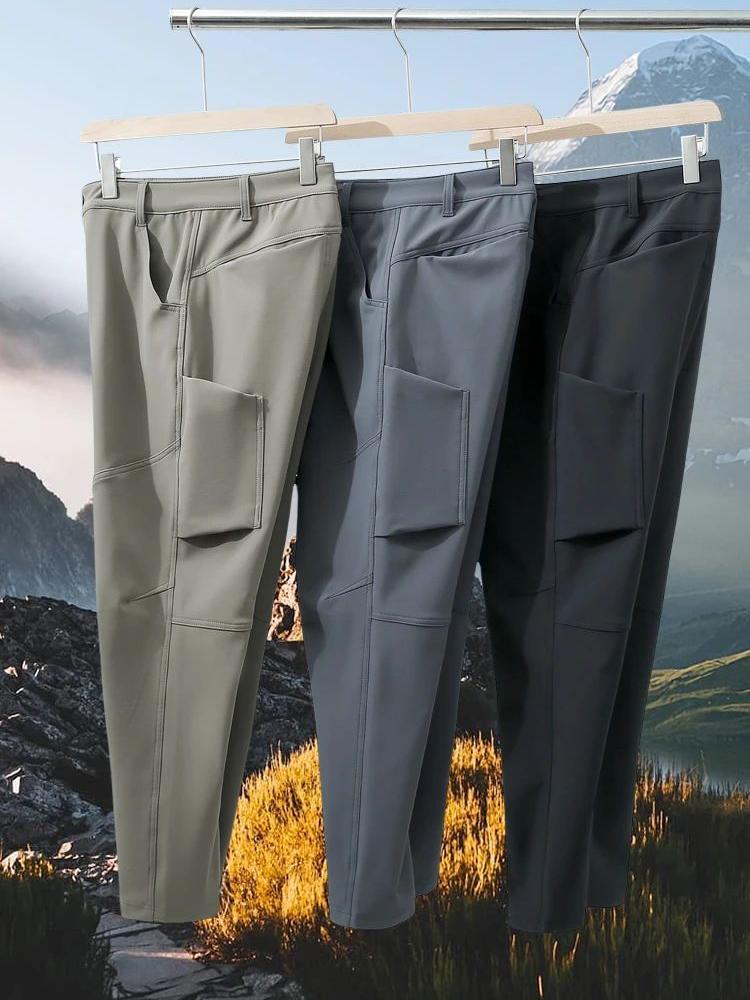 Thickened Fleece Outdoor Men's - Cycling Commute Pants บทวิจารณ์และราคา