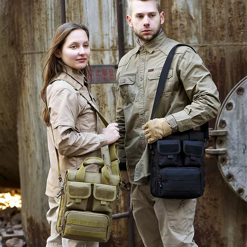 Tactical Men Shoulder Bag Outd - Cycling Commuter Bag บทวิจารณ์และราคา