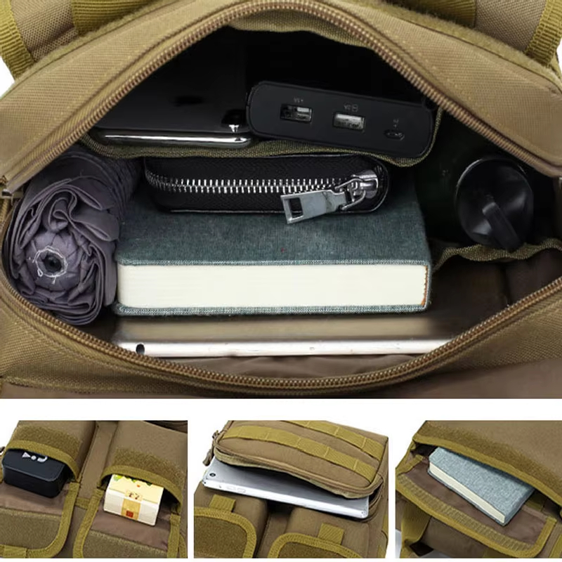 Tactical Men Shoulder Bag Outd - Cycling Commuter Bag บทวิจารณ์และราคา