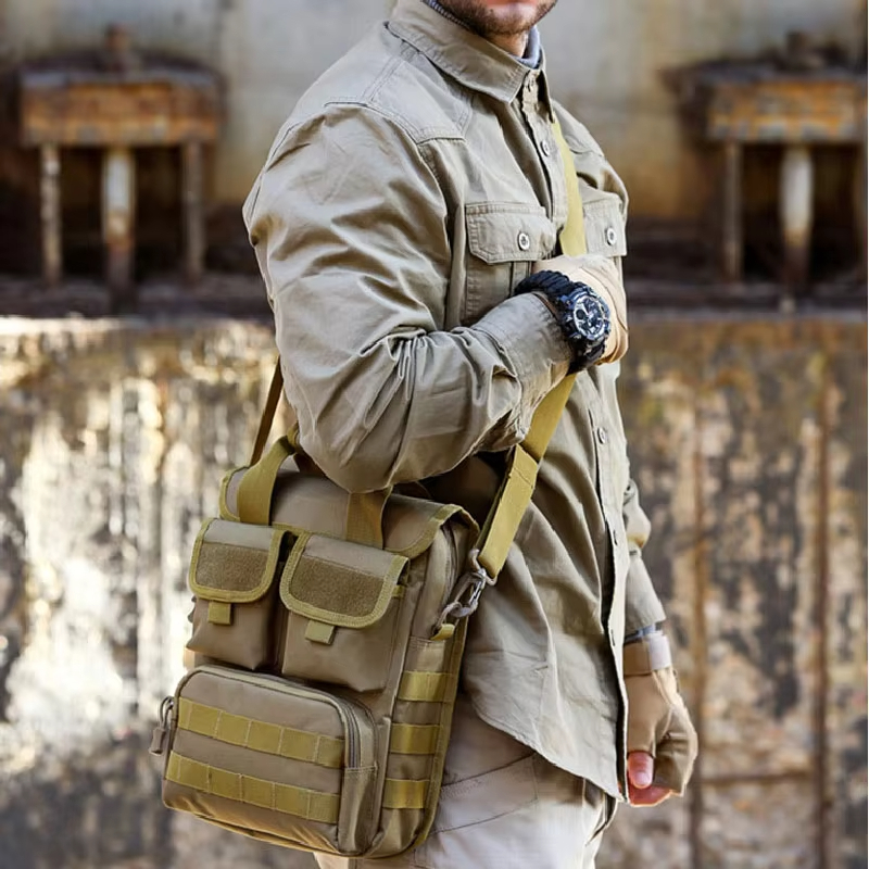 Tactical Men Shoulder Bag Outd - Cycling Commuter Bag บทวิจารณ์และราคา