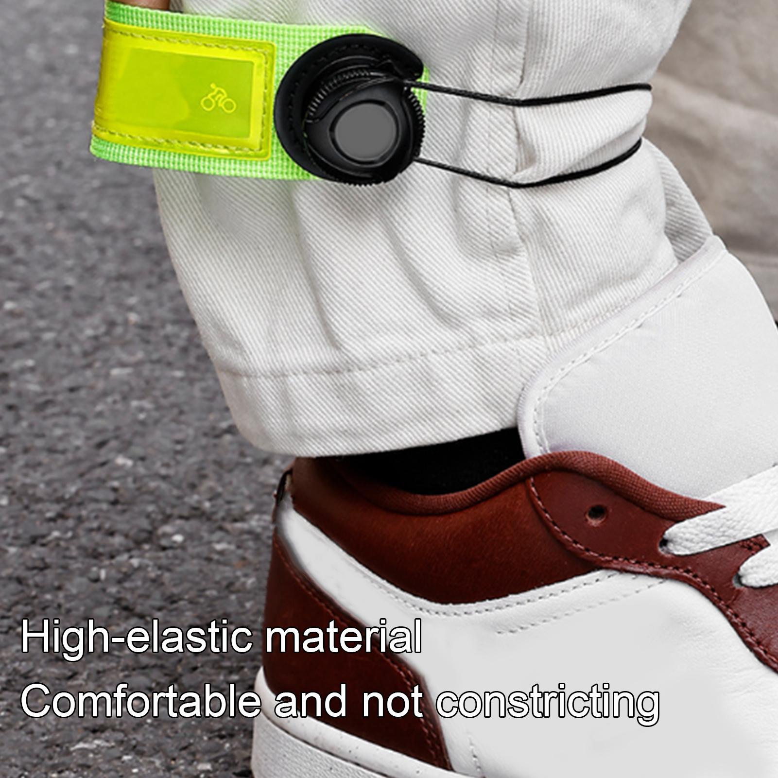 Bike Pants Leg Strap Reflectiv - Cycling Commute Pants บทวิจารณ์และราคา