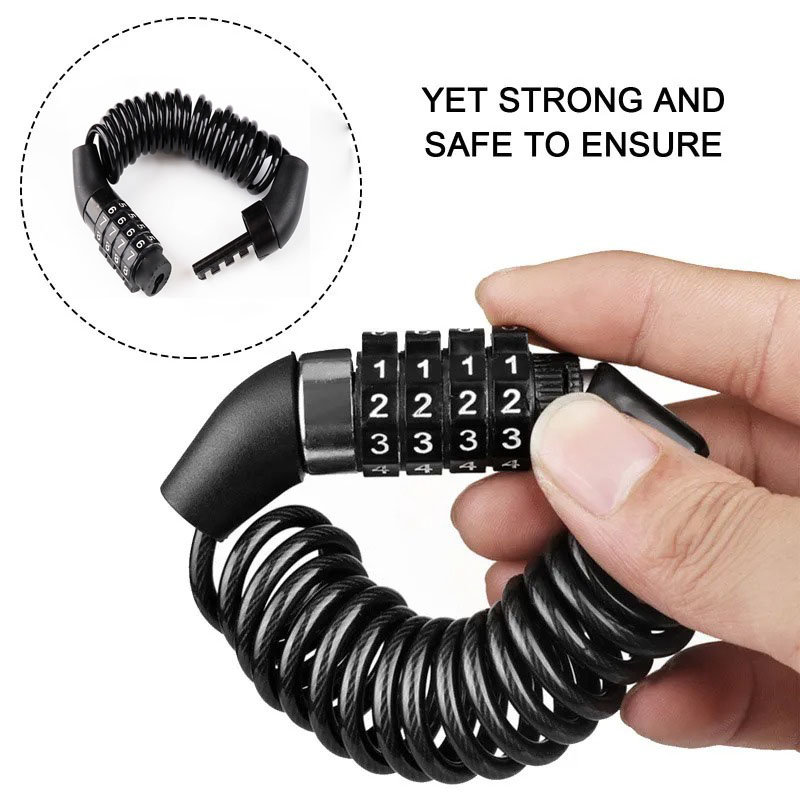 Motorcycle Bicycle Anti-Theft  - Chain Lock Combination บทวิจารณ์และราคา