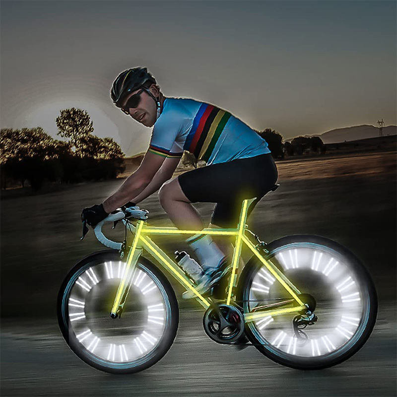Green Outline Bike Spoke Refle - Spoke Reflector Set บทวิจารณ์และราคา