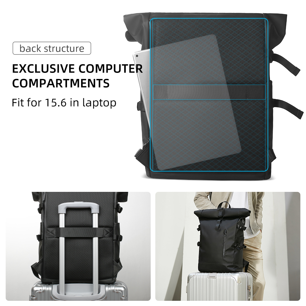 HK Expandable Travel Backpack  - Cycling Commuter Backpack Waterproof บทวิจารณ์และราคา