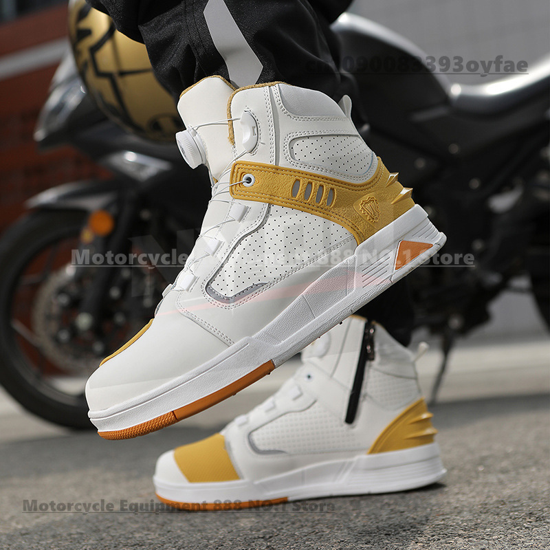 Motorcycle Boots for Mountain  - Cycling Shoes For Commute บทวิจารณ์และราคา
