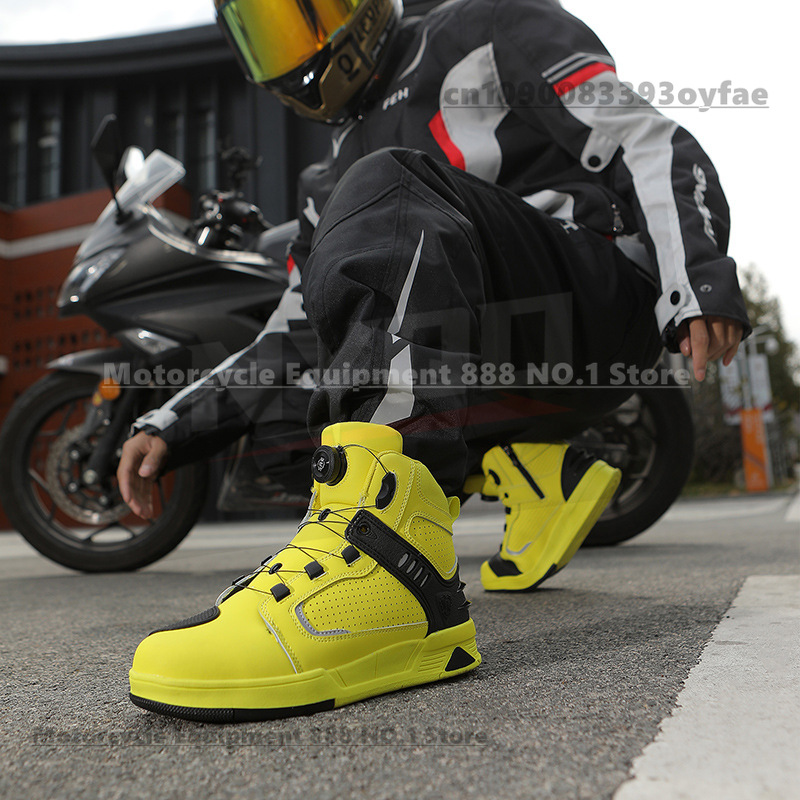 Motorcycle Boots for Mountain  - Cycling Shoes For Commute บทวิจารณ์และราคา