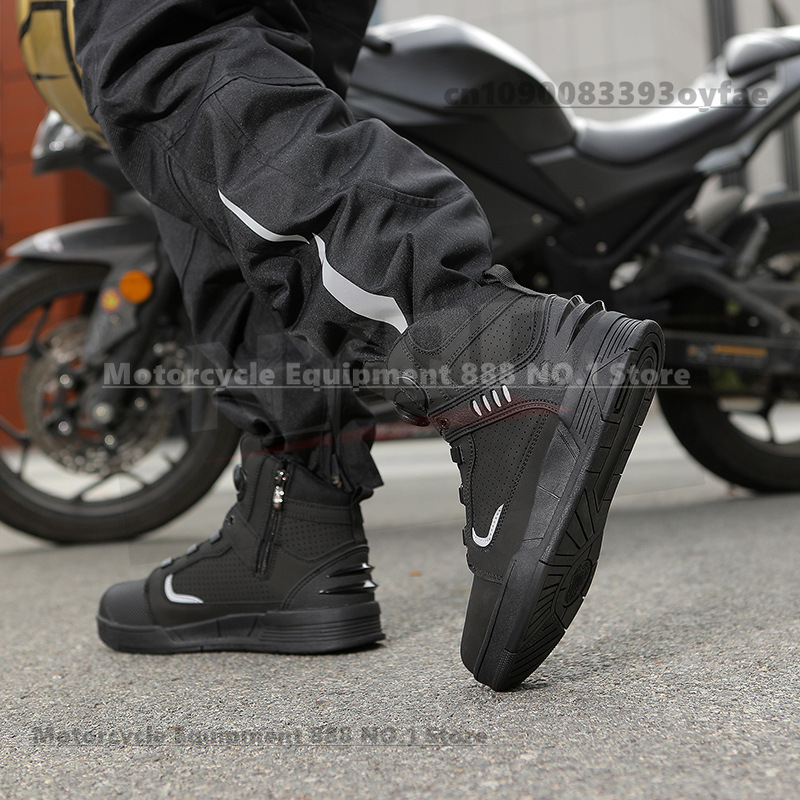Motorcycle Boots for Mountain  - Cycling Shoes For Commute บทวิจารณ์และราคา