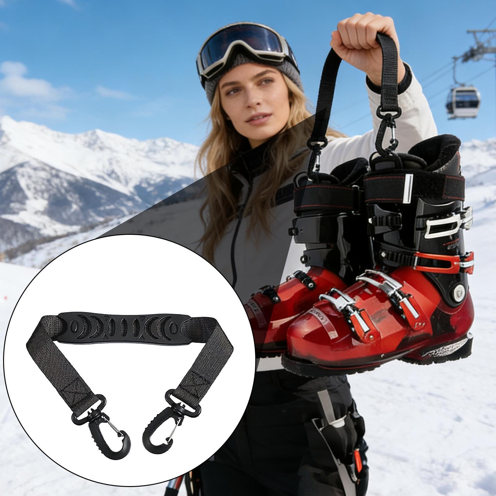Ski Boot Straps Gear Shoulder  - Cycling Commuting บทวิจารณ์และราคา