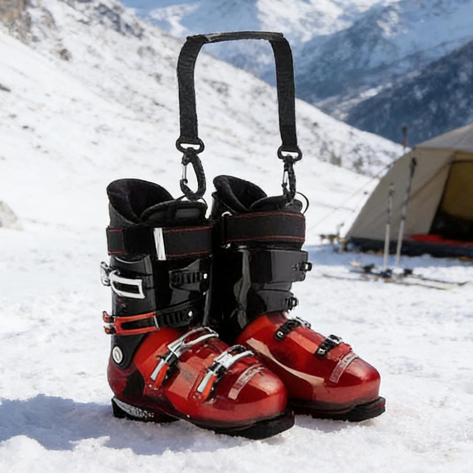 Ski Boot Straps Gear Shoulder  - Cycling Commuting บทวิจารณ์และราคา