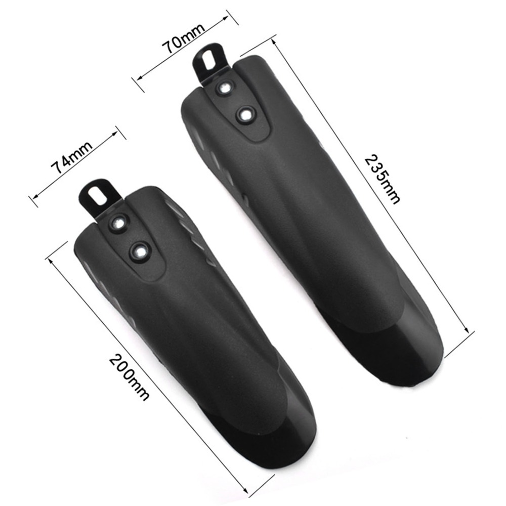 2Pcs Front Rear Set Bike Mudgu - Fender Mudguard Set บทวิจารณ์และราคา