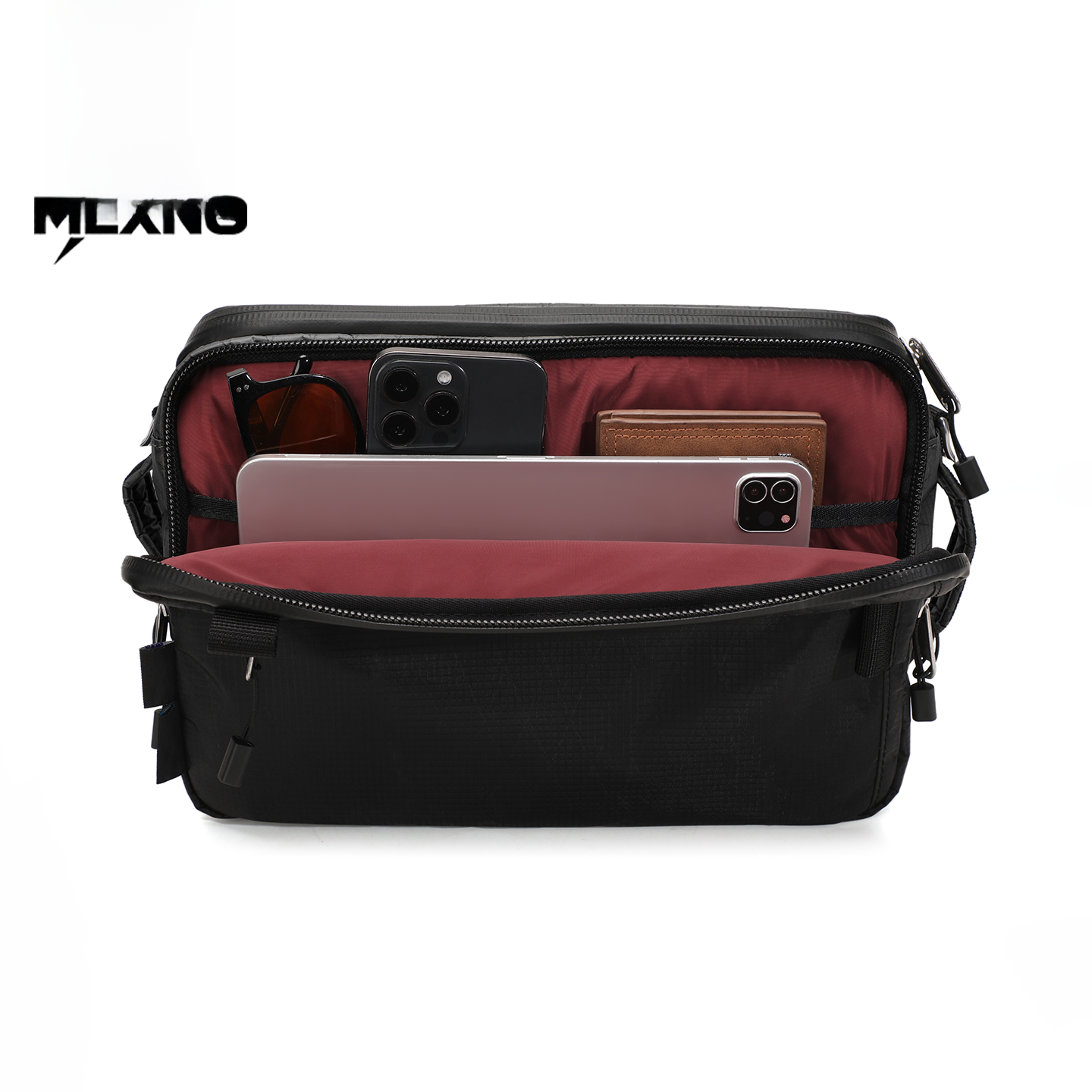 Men's Casual Chest Bag Crossbo - Waterproof Cycling Commute บทวิจารณ์และราคา