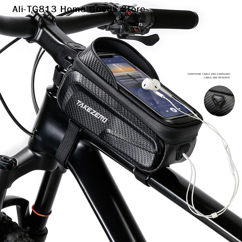 [TG813]Bicycle Bag Front Tube  - Cycling Commuter Backpack Waterproof บทวิจารณ์และราคา
