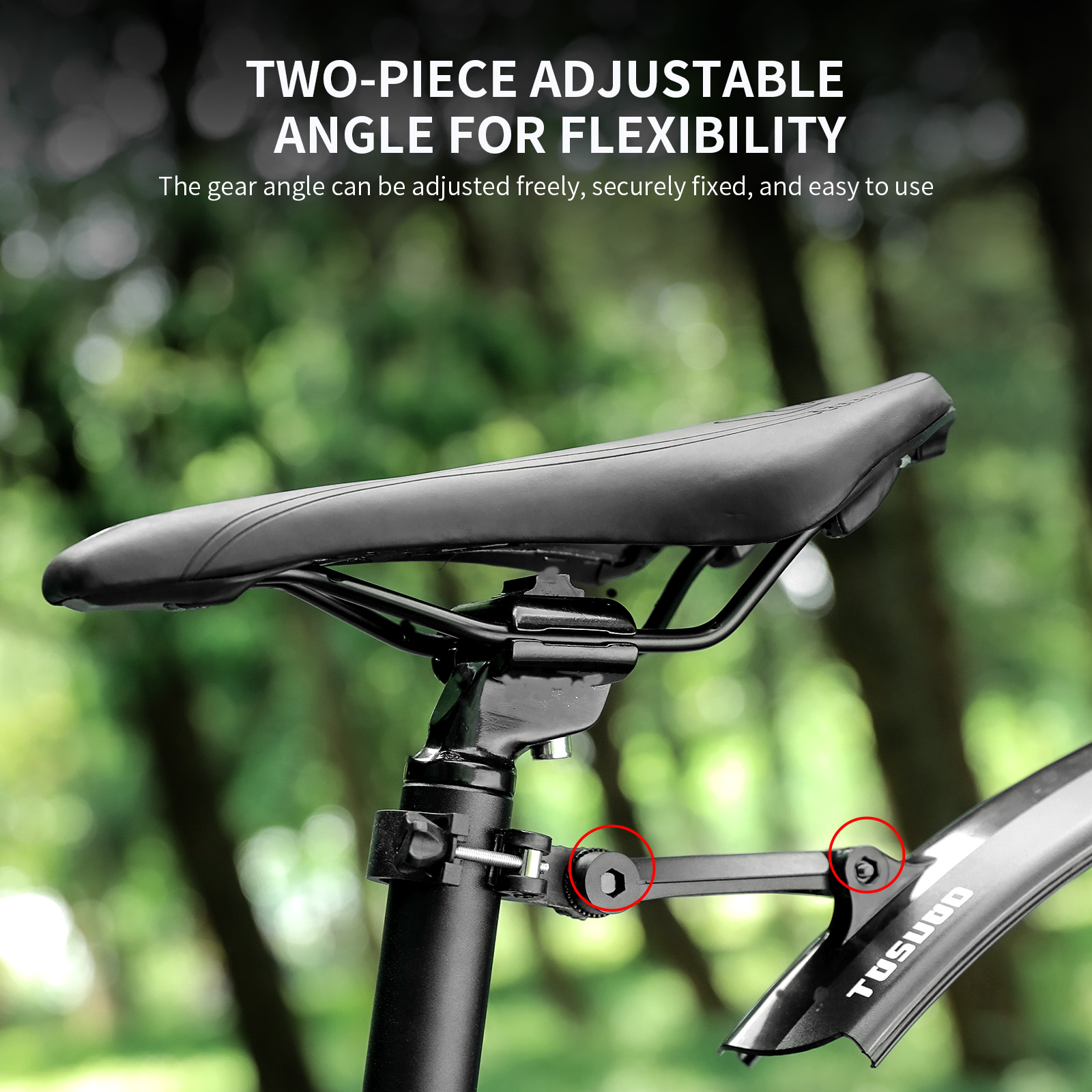 TOSUOD Widen Lengthen Bike Fen - Fender Mudguard Set บทวิจารณ์และราคา