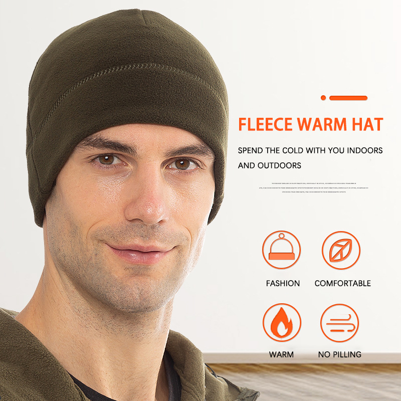 Winter Fleece Beanie Cycling M - Winter Cycling Commute บทวิจารณ์และราคา