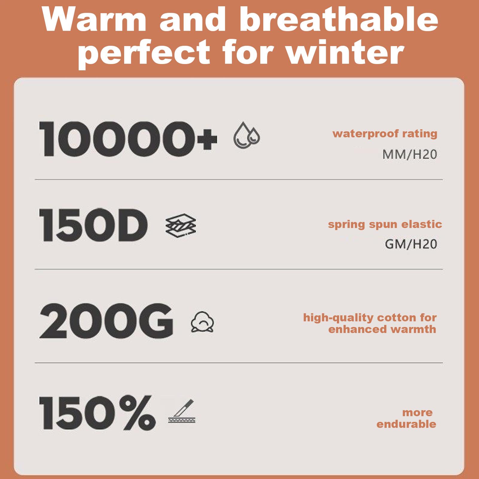 Motorcycle Winter Jacket 4-Poc - Winter Cycling Commute บทวิจารณ์และราคา