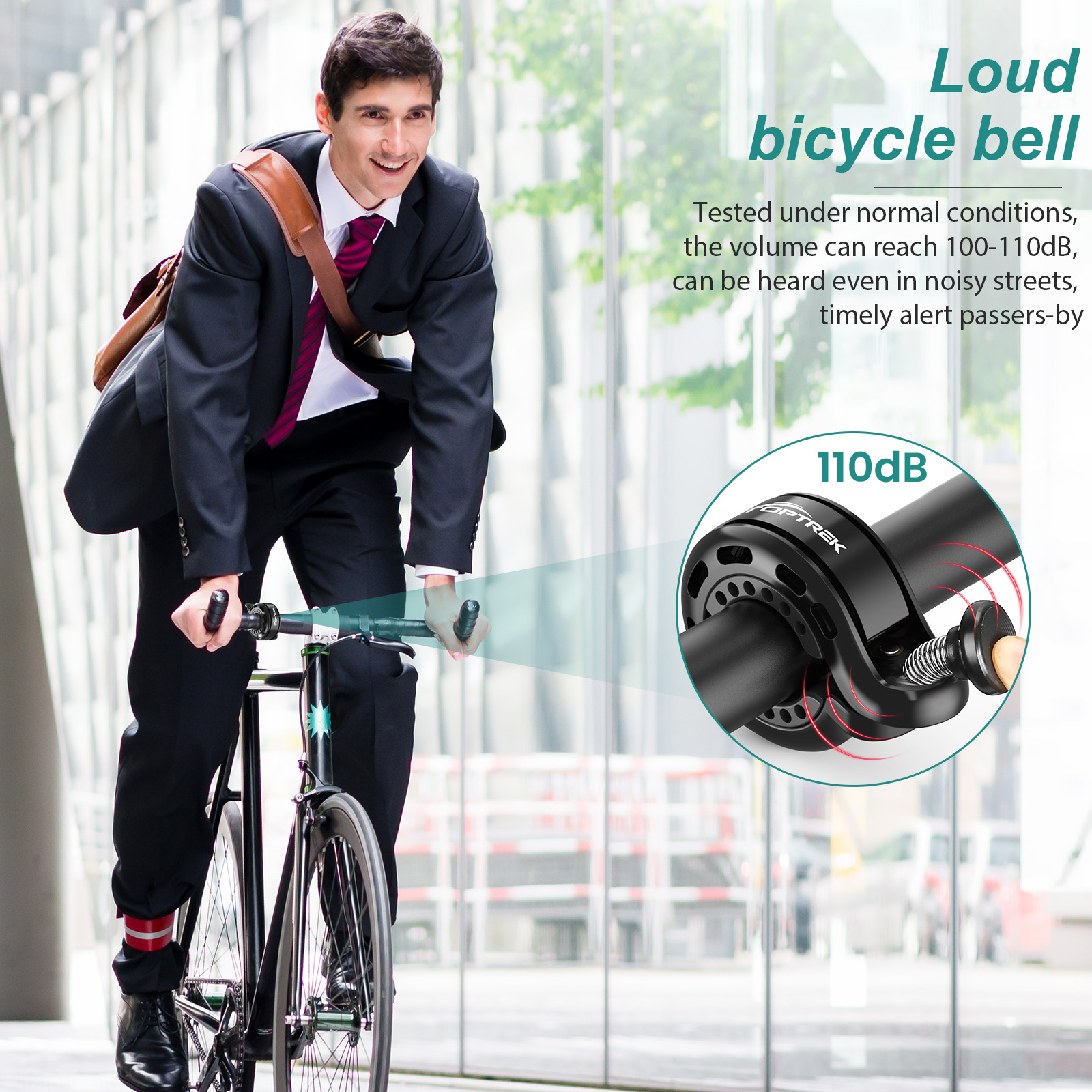 Bike Bell Ring Cycling Horn St - Bell Handlebar Ring บทวิจารณ์และราคา