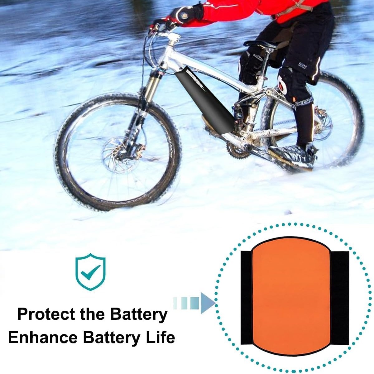 Electric bicycle battery cover - Cycling Commuter Bag บทวิจารณ์และราคา