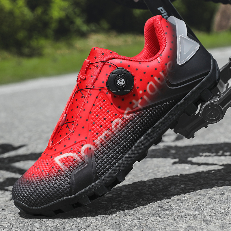 New men's road mountain bike r - Cycling Shoes For Commute บทวิจารณ์และราคา