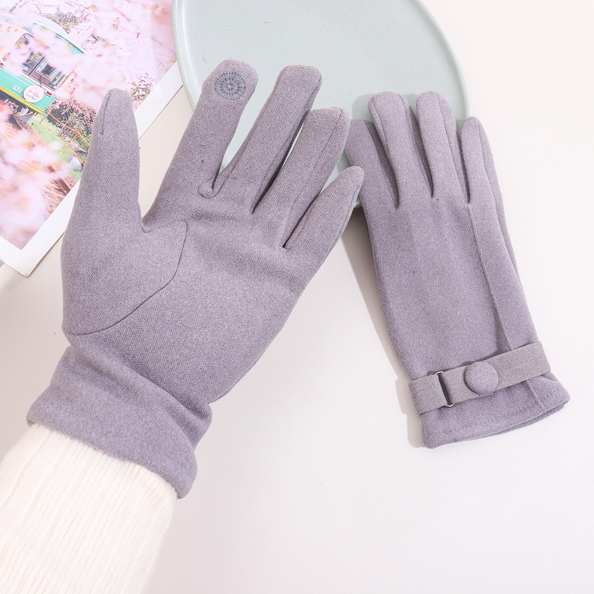 Men's New Rain Cloth Warm Glov - Cycling Commute Rain บทวิจารณ์และราคา