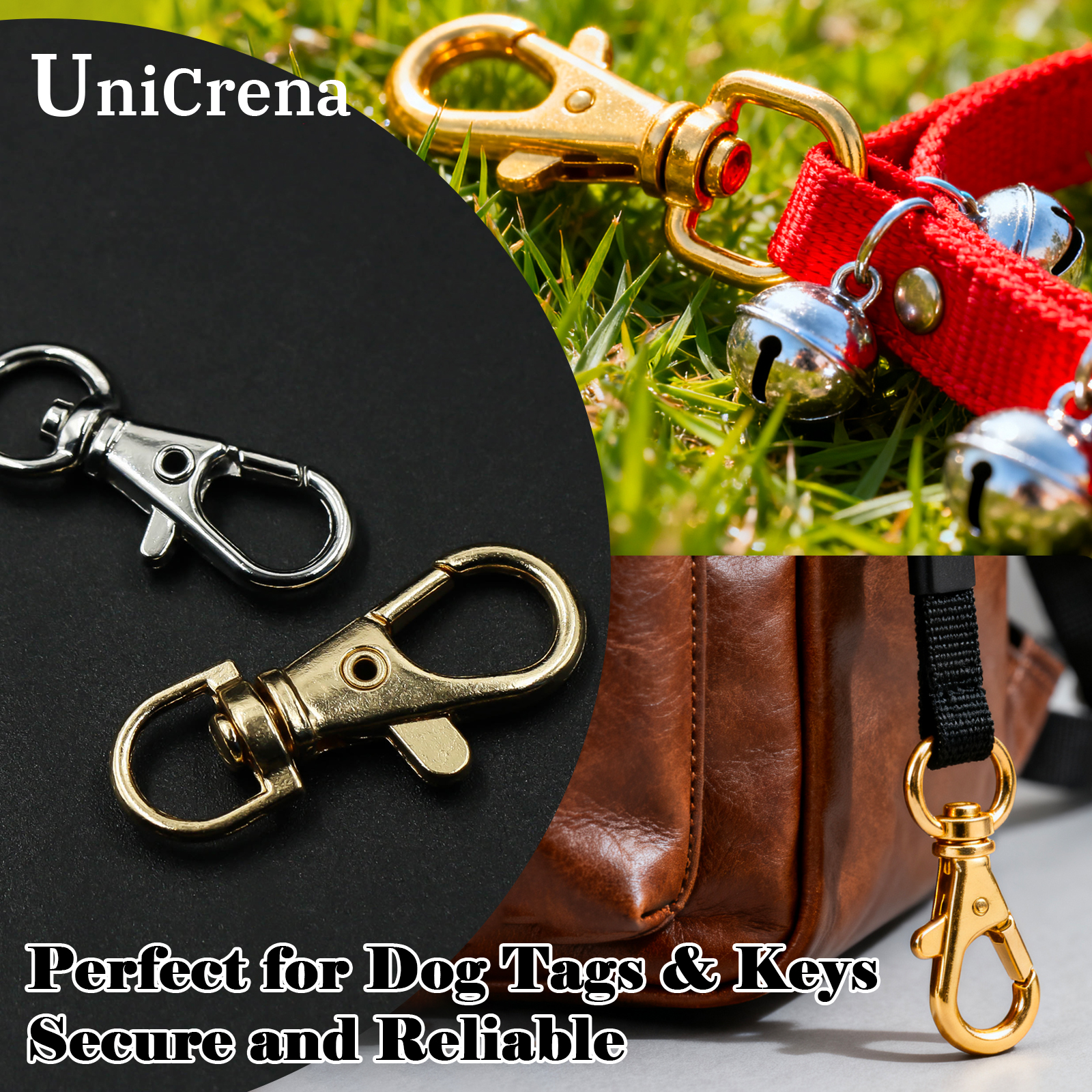 UniCrena Swivel Snap Hooks Lob - Chain Lock Combination บทวิจารณ์และราคา