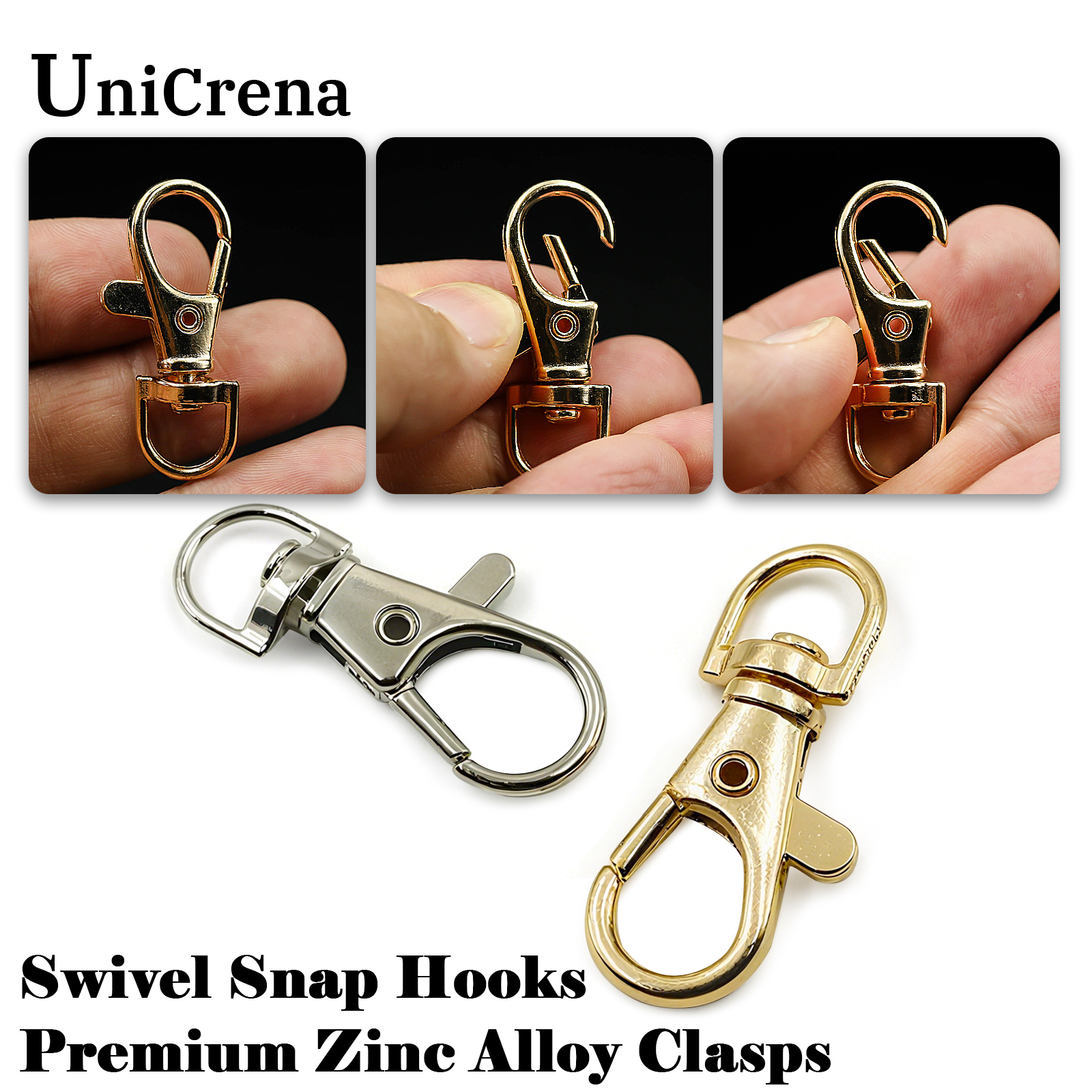 UniCrena Swivel Snap Hooks Lob - Chain Lock Combination บทวิจารณ์และราคา