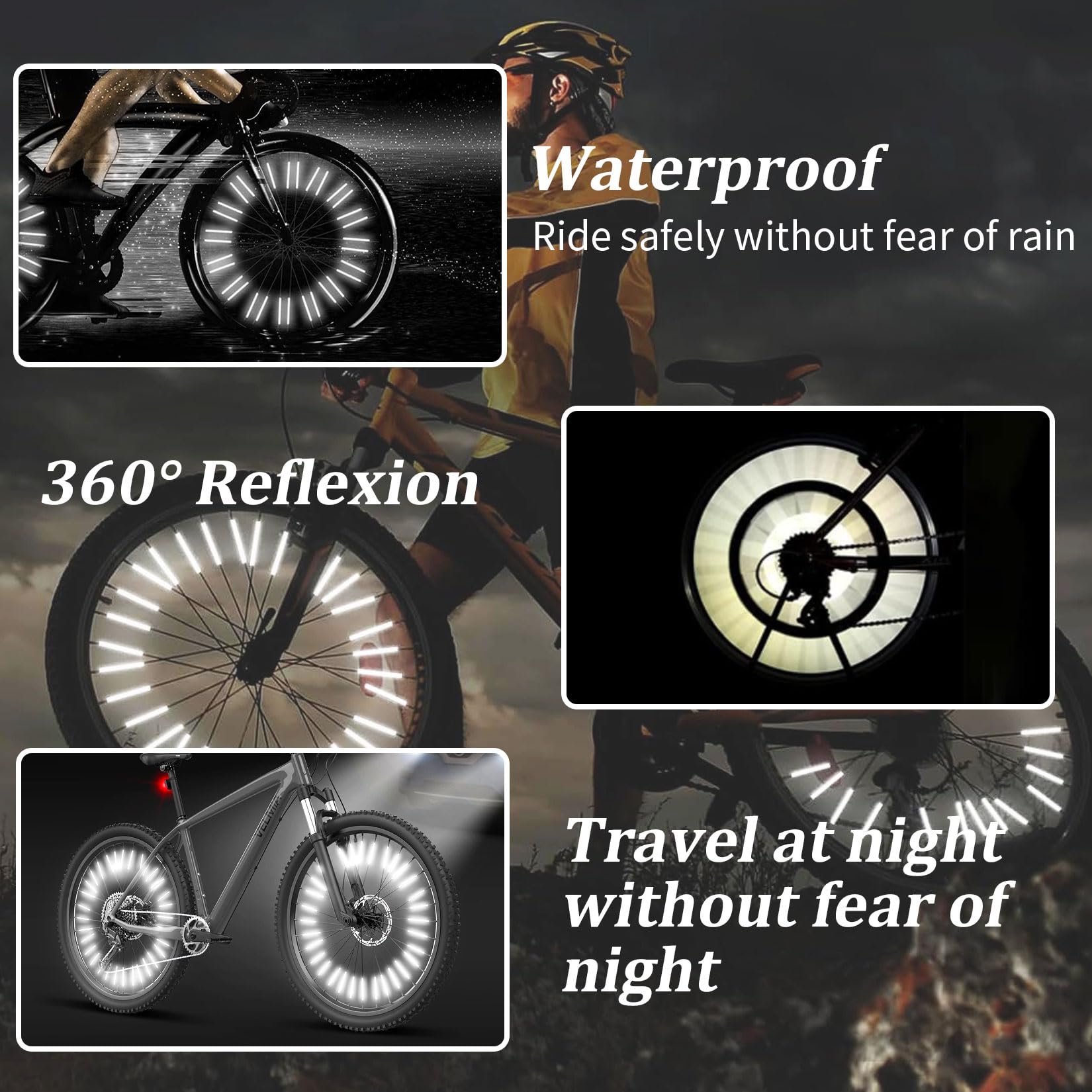 Bike Spoke Reflectors Set - 36 - Spoke Reflector Set บทวิจารณ์และราคา
